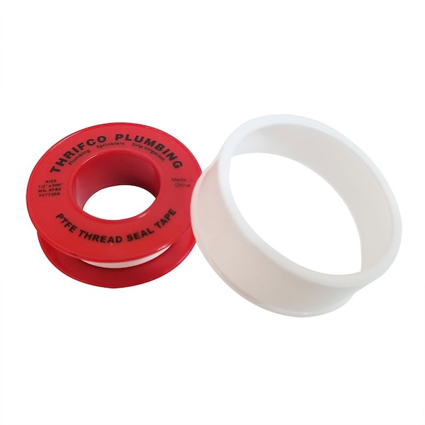 Thrifco Plumbing 1/2 Inch x 300 Inch PTFE Thread Sealing Tape 4400156 - main